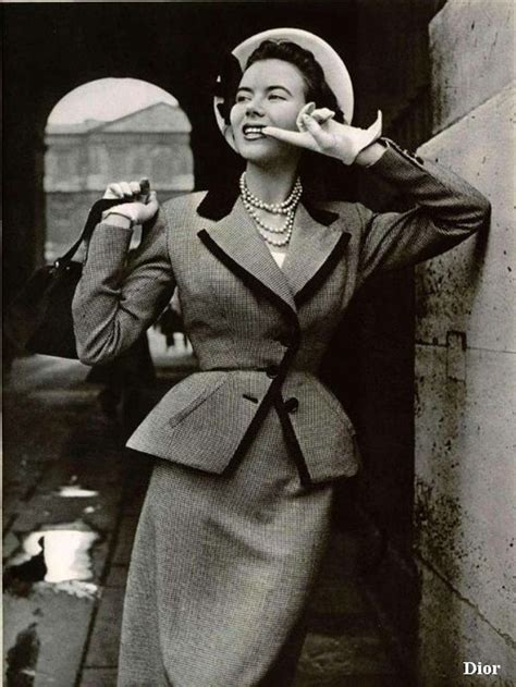 dior 50|christian diors new look 1950s.